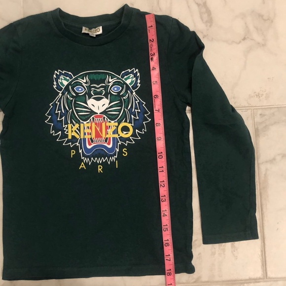 KENZO 🇫🇷 France kids green shirt - Picture 3 of 15